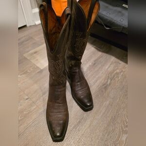 Lucchese 1883 Dark Brown Cowboy Boot Women 7
